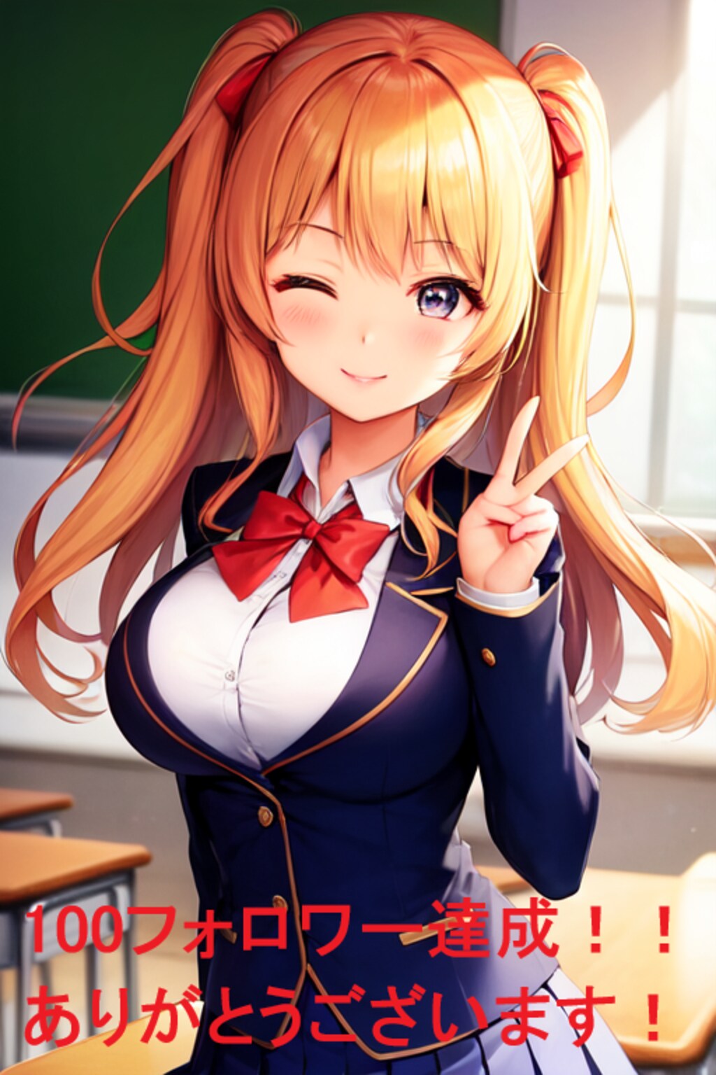 100フォロワー達成！記念投稿