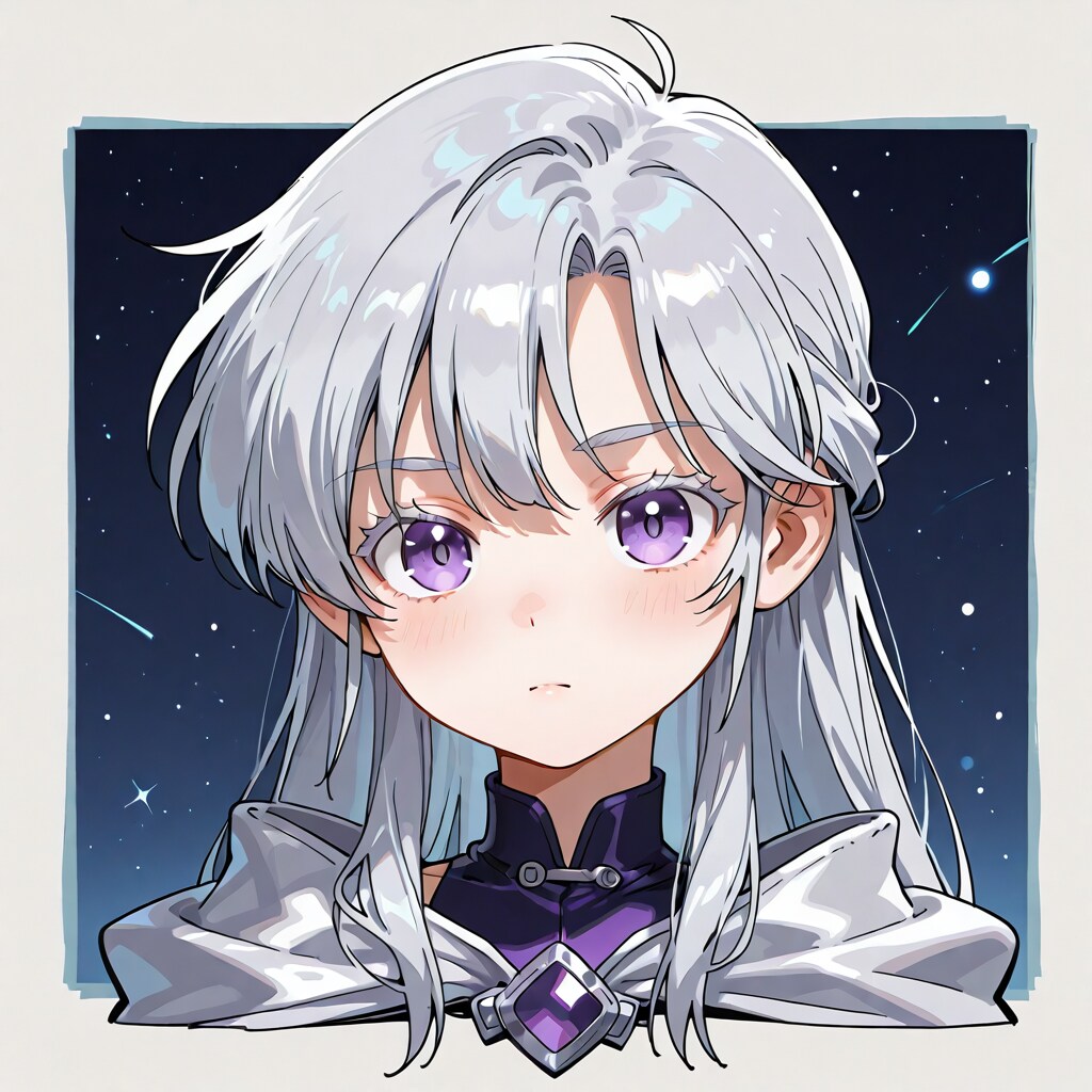 銀髪の少女