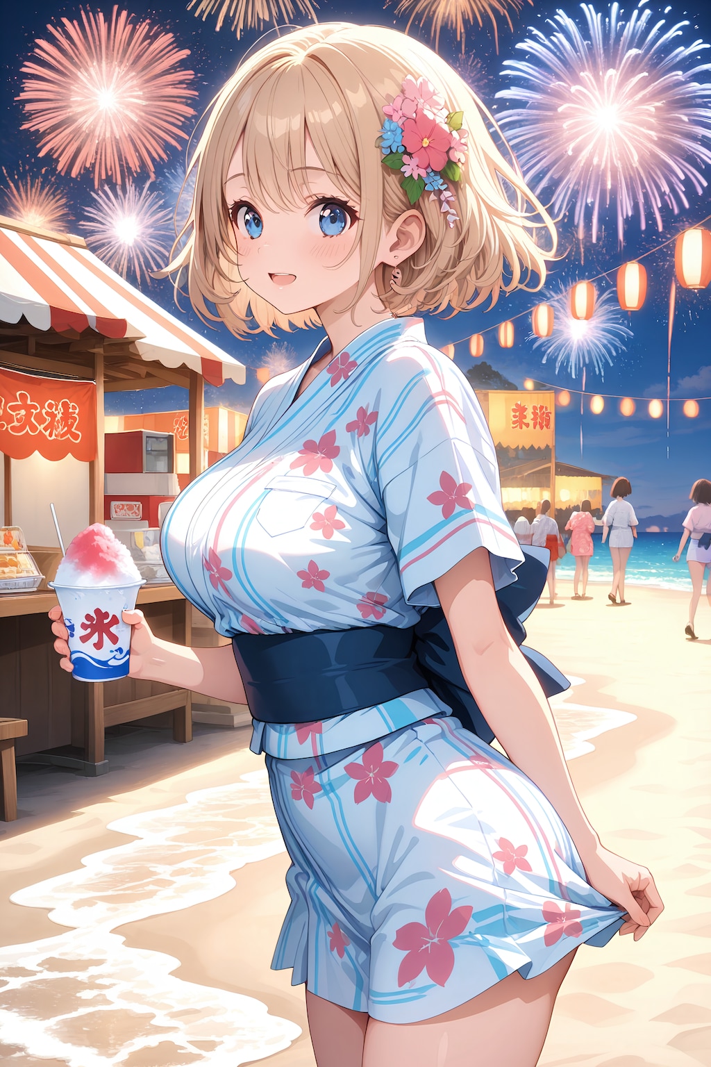 LARIMARの夏祭り3変化