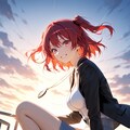 お宝は頂いたっ♡　怪盗女ル〇ンになりきっちゃうお姉さん 3枚目