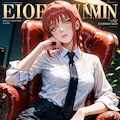 マキマ（謎な雑誌の表紙風） 007 4枚目