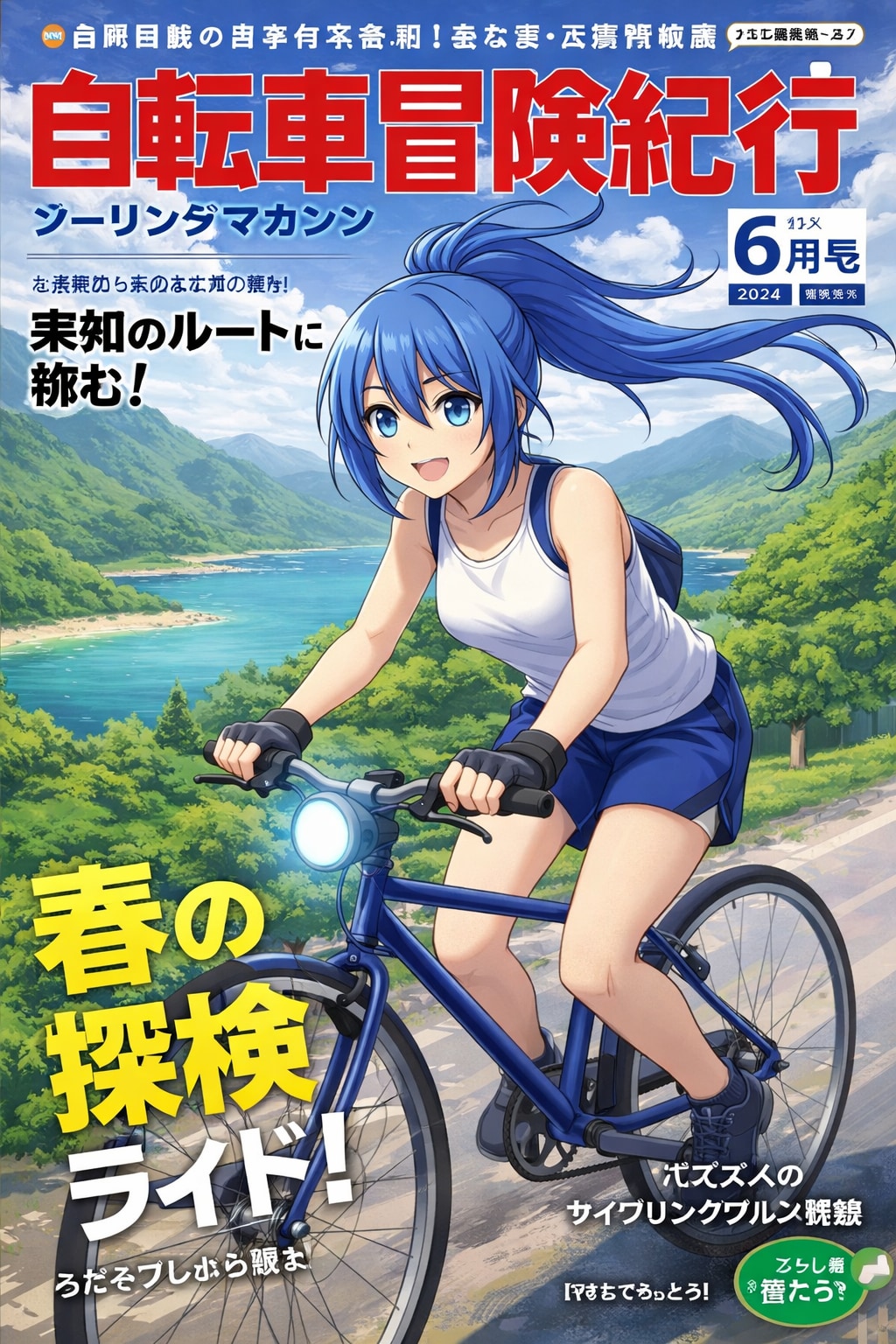 ツーリング雑誌 | の人気AIイラスト・グラビア