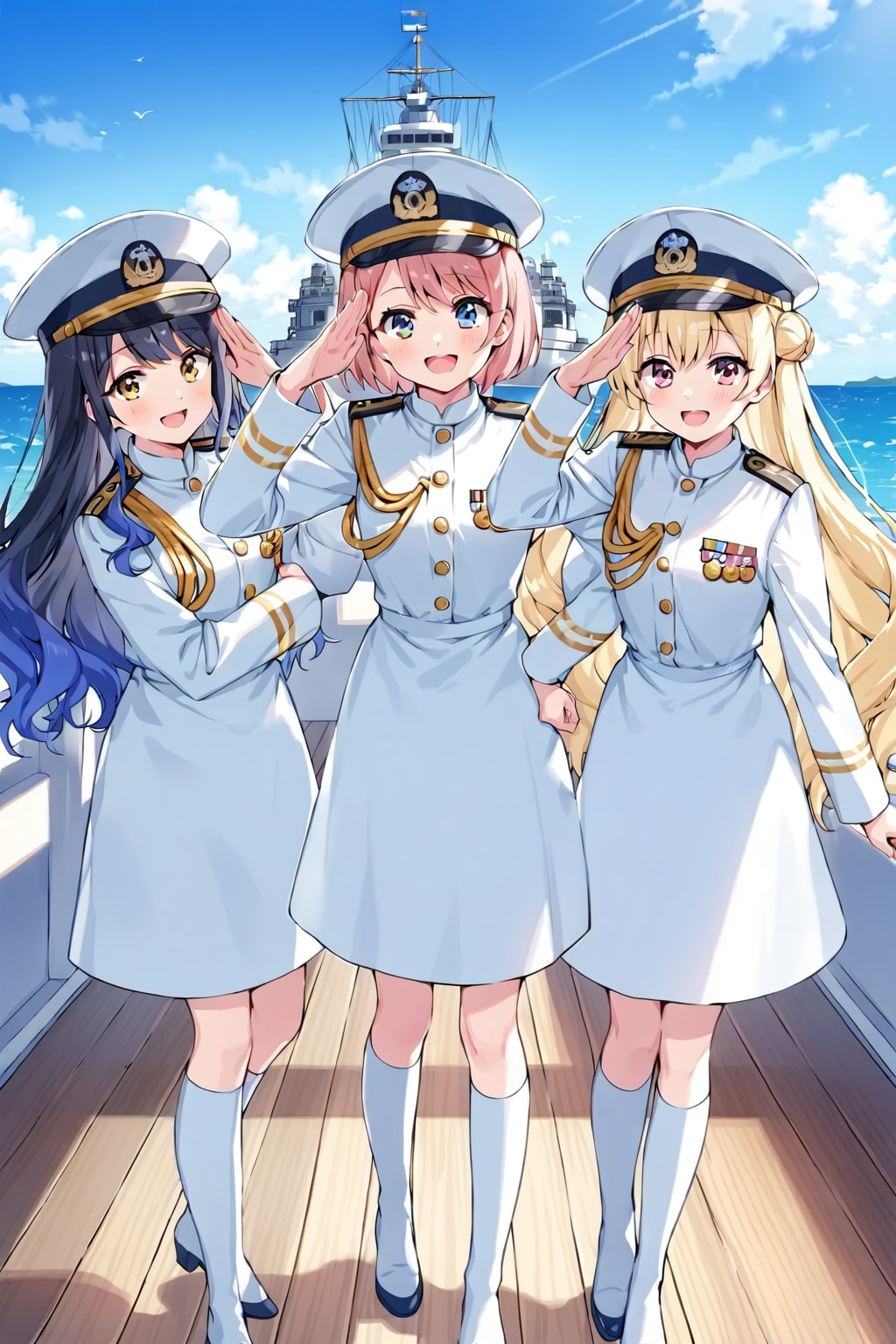 この艦に、本日付で着任しました。