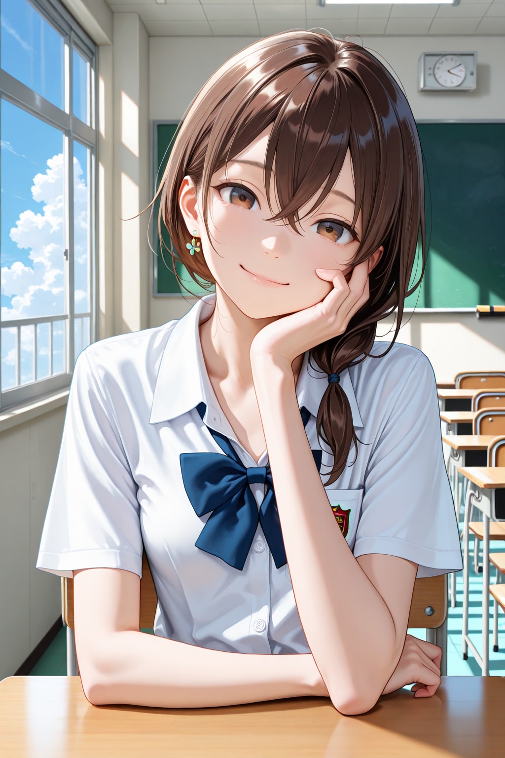 歩美 Summer School Uniform (2)