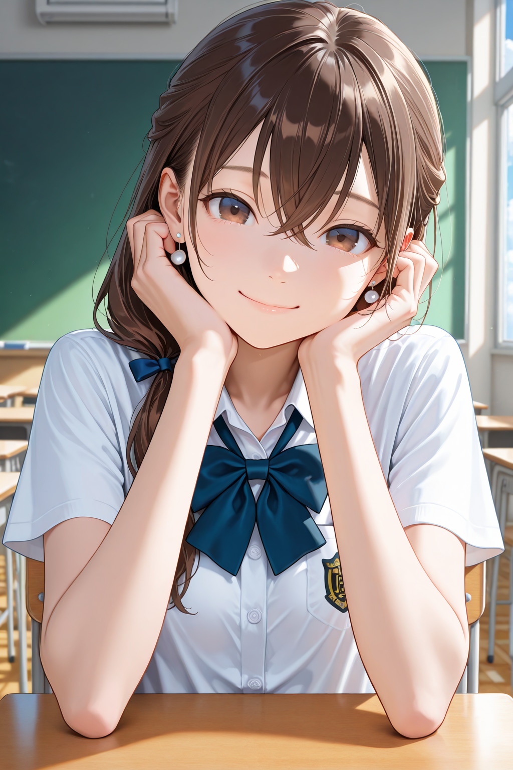 歩美 Summer School Uniform (2)