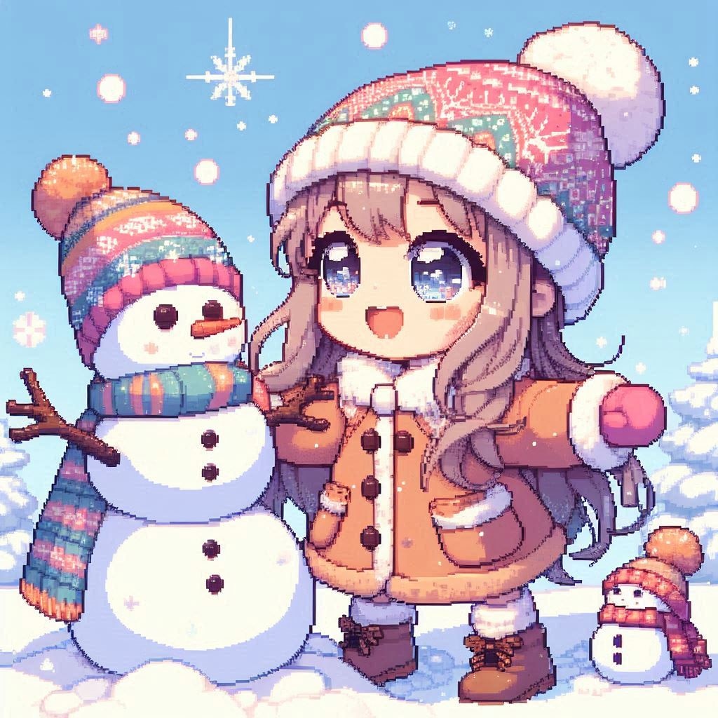 雪だるま♪ | の人気AIイラスト・グラビア