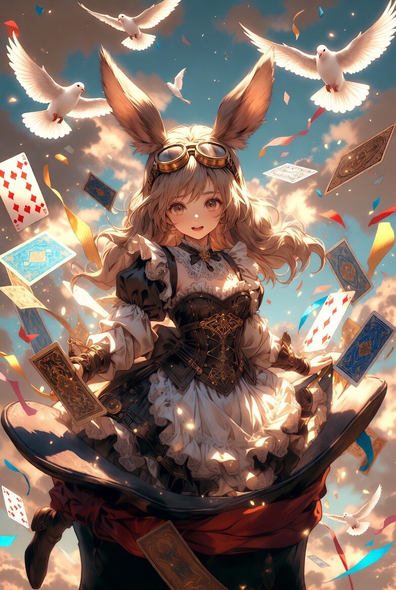 スチームパンク×ウサギ