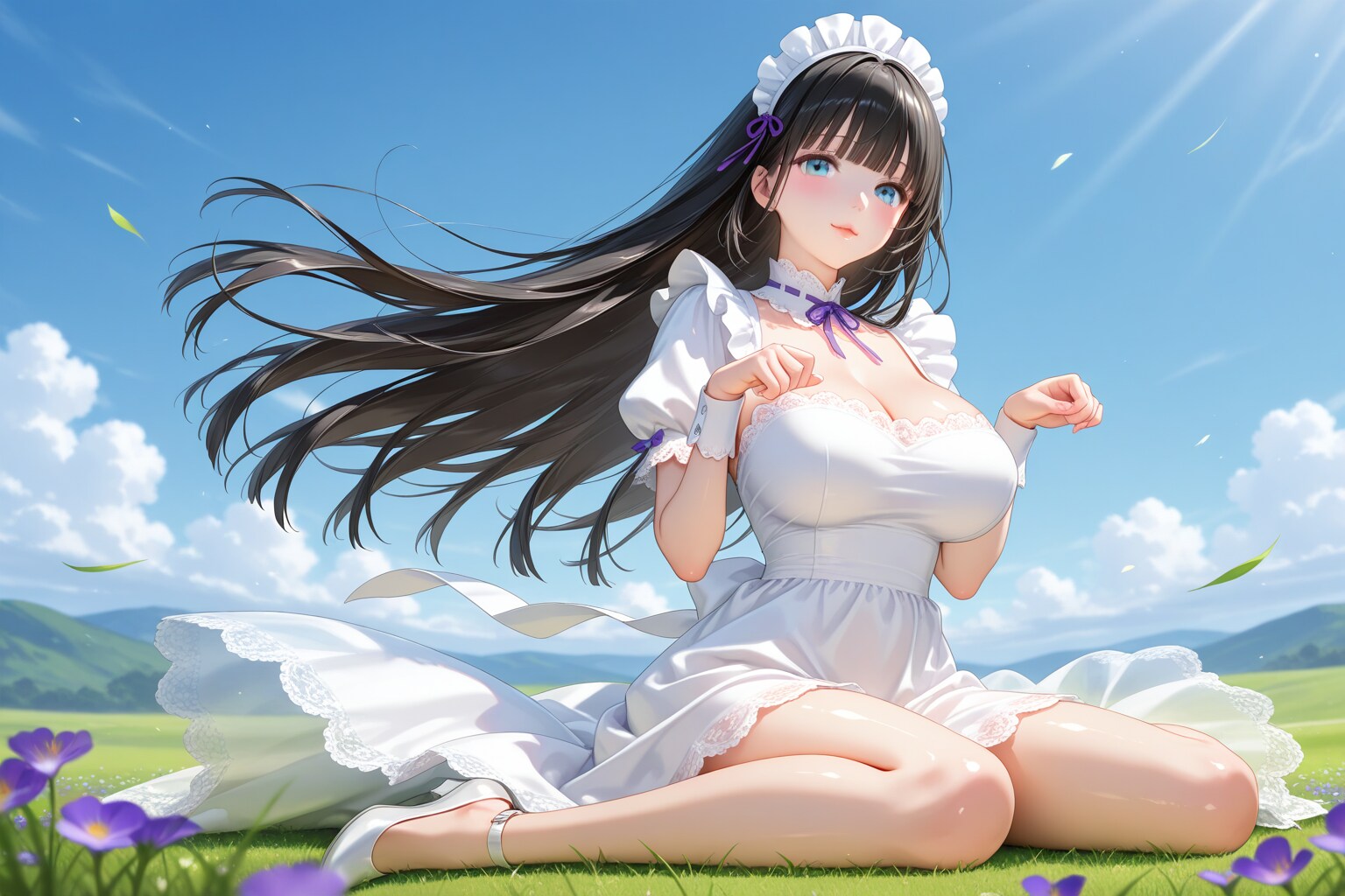 にゃんにゃんポーズ？