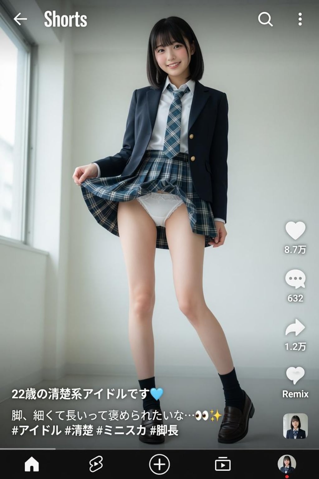 パンチラ
