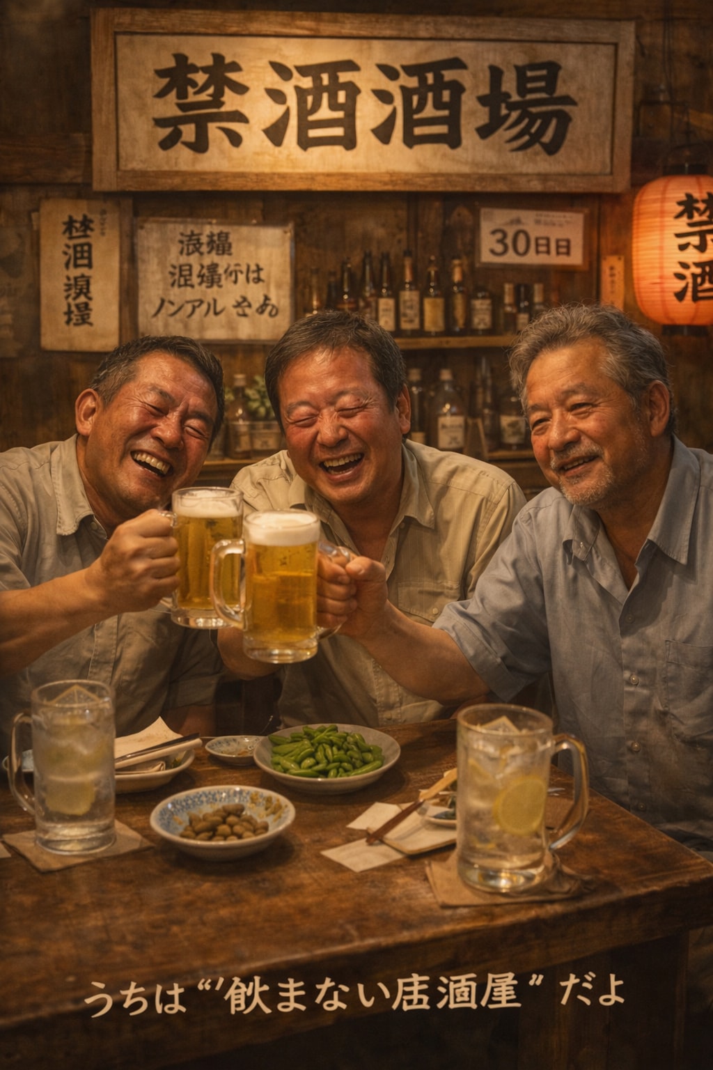 禁酒酒場 〜飲まない居酒屋の一日〜