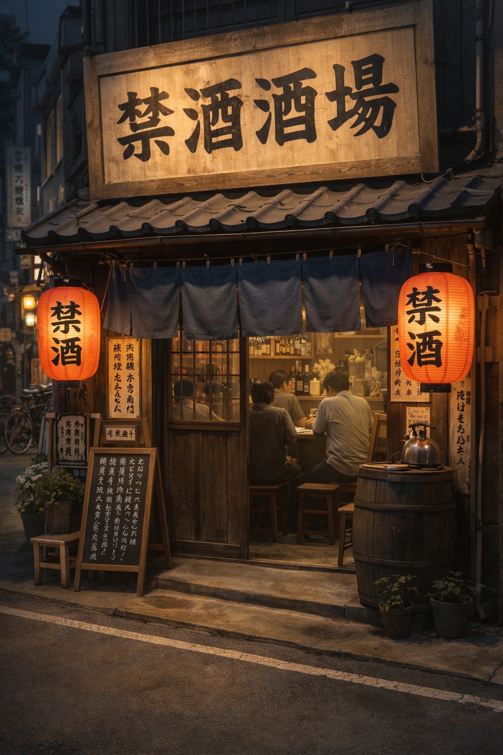 禁酒酒場 〜飲まない居酒屋の一日〜 | の人気AIイラスト・グラビア