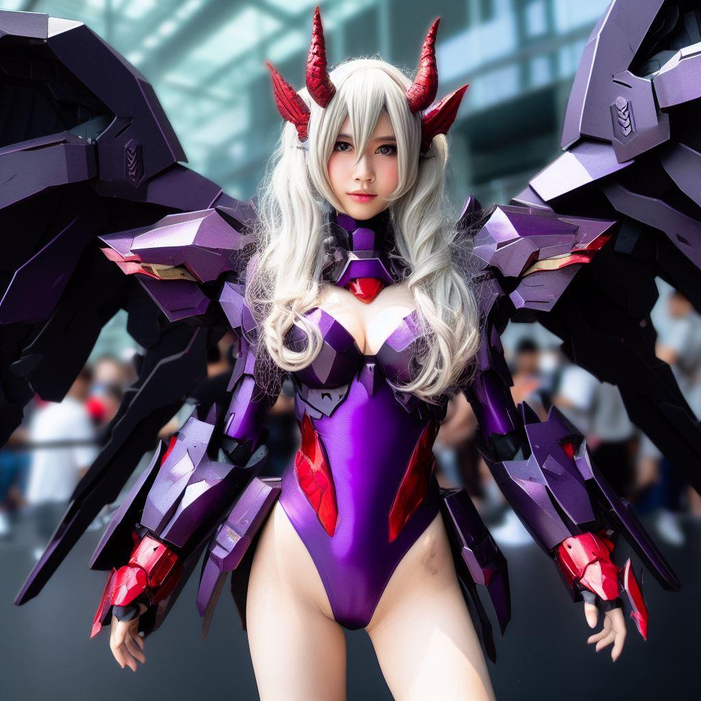 この世に存在しないアニメのコスプレイヤー6