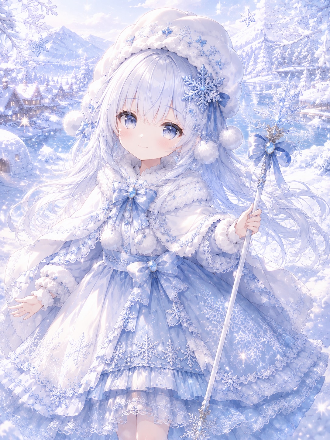 雪の子