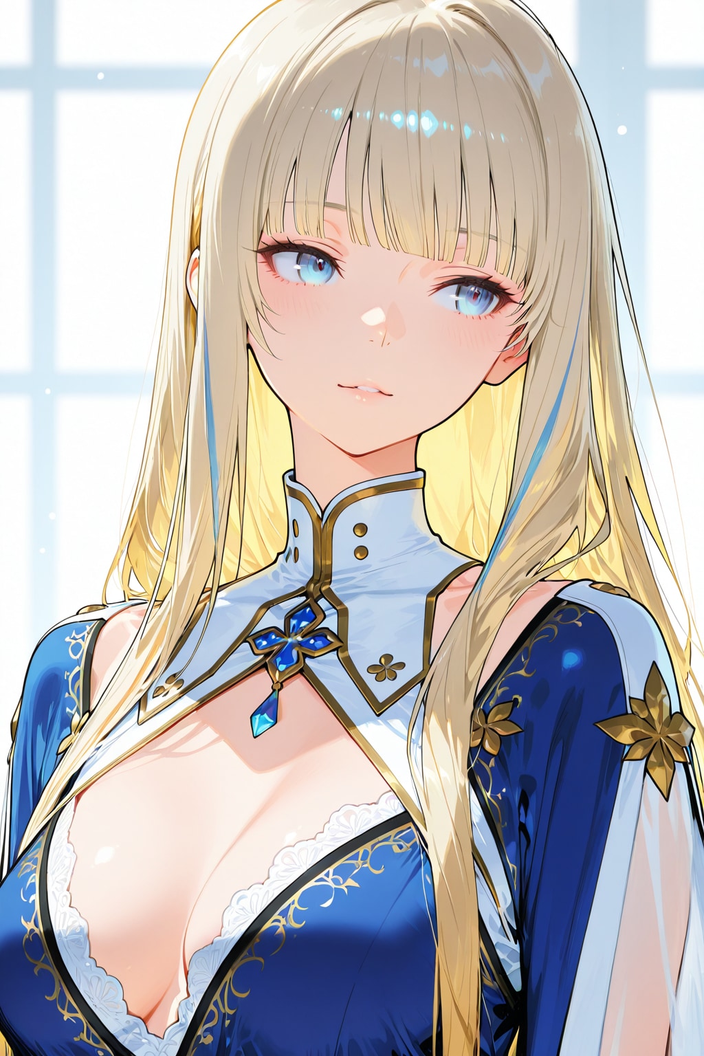 royal blue knight tunic