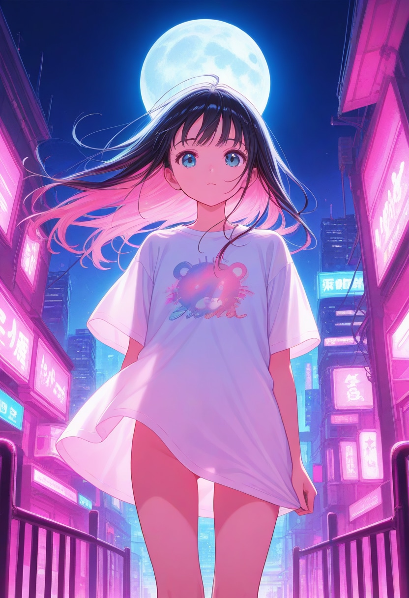 月と少女(5)