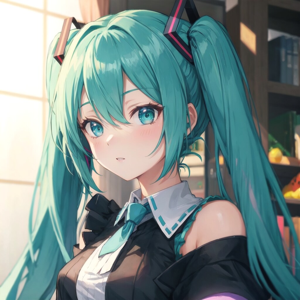 ミクさんアップ