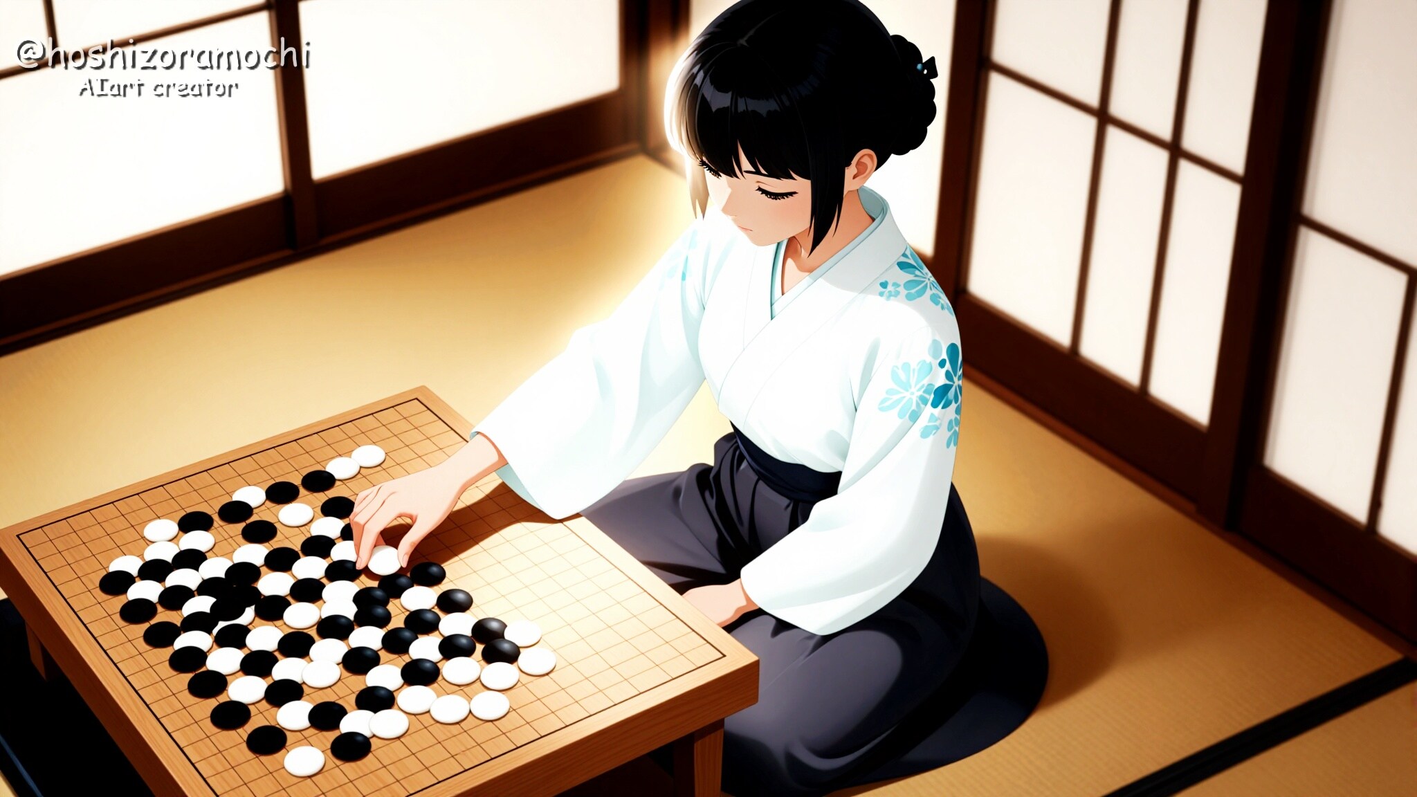 囲碁：静寂の庭師