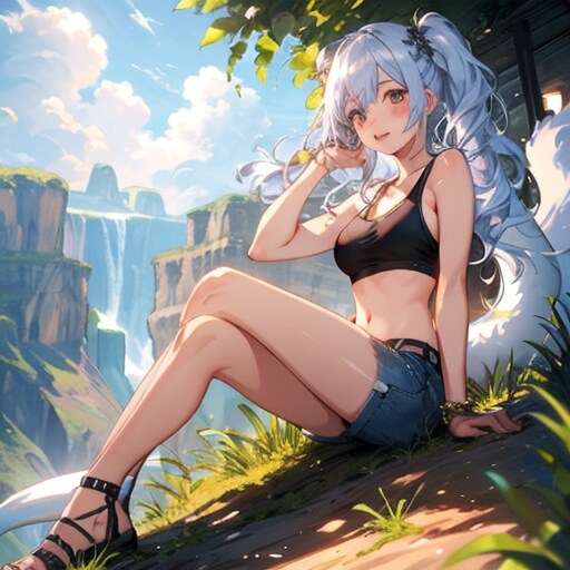 休憩中