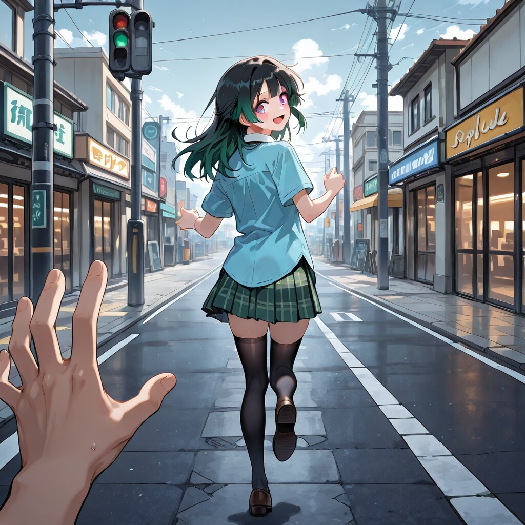 ほら置いてっちゃうよ