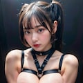 おっぱいポロリ167《ツインテボンテージ》 7枚目