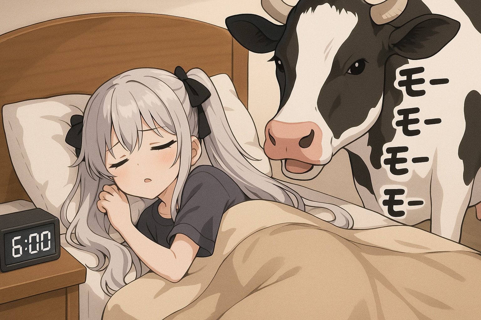 モーニングコール(07/30) | の人気AIイラスト・グラビア