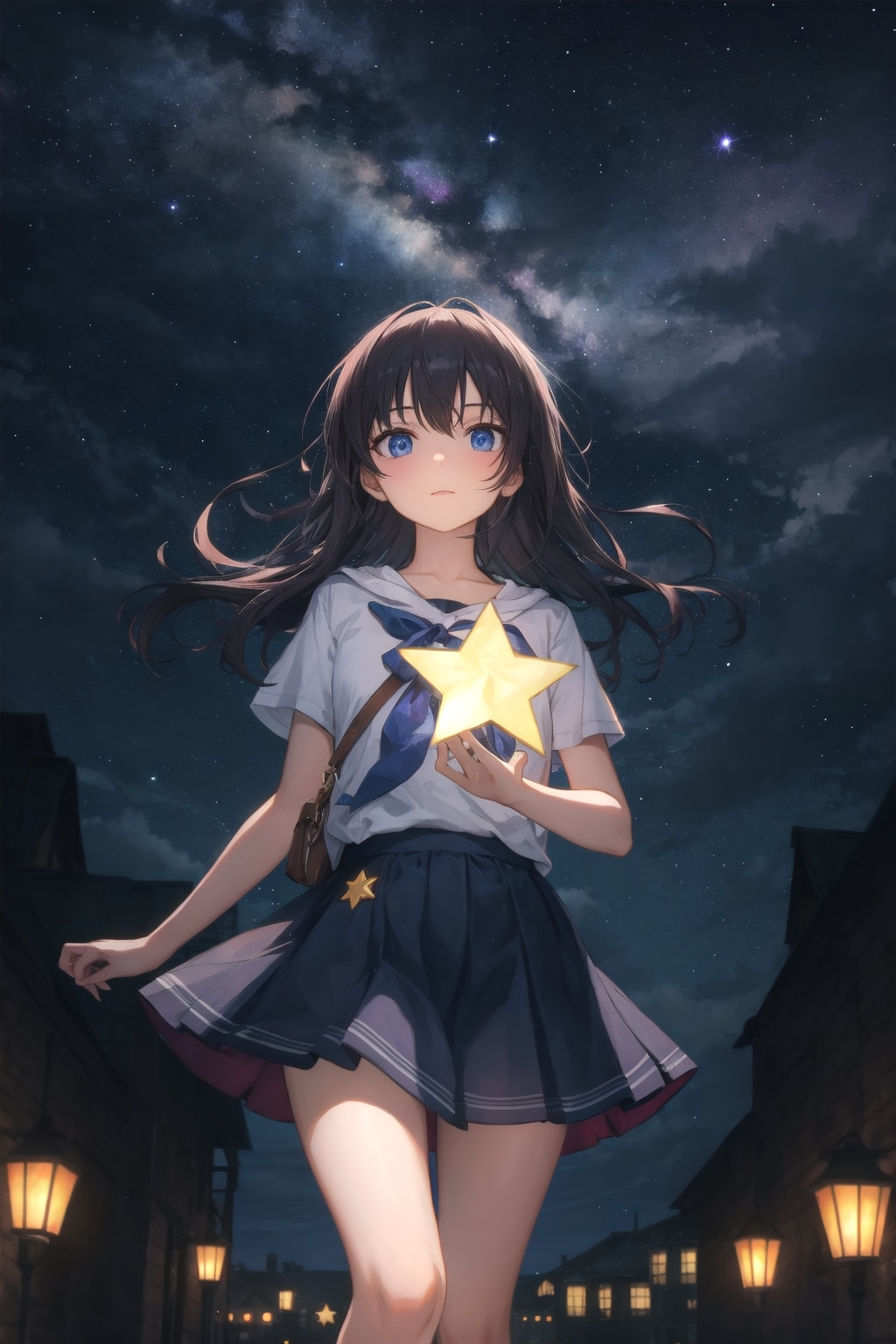 闇中の星