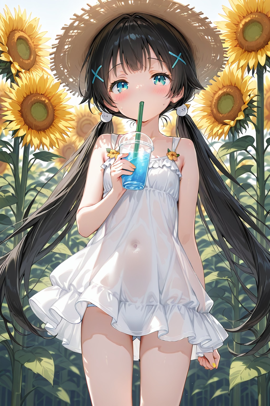 ひまわり少女