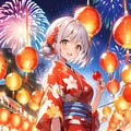 夏祭りの屋台 2枚目