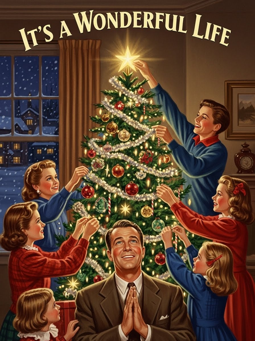 素晴らしき哉、人生! (1946年・米) | の人気AIイラスト・グラビア