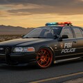 フォードクラウンビクトリアFBIパトロールカーのドリ車 3枚目