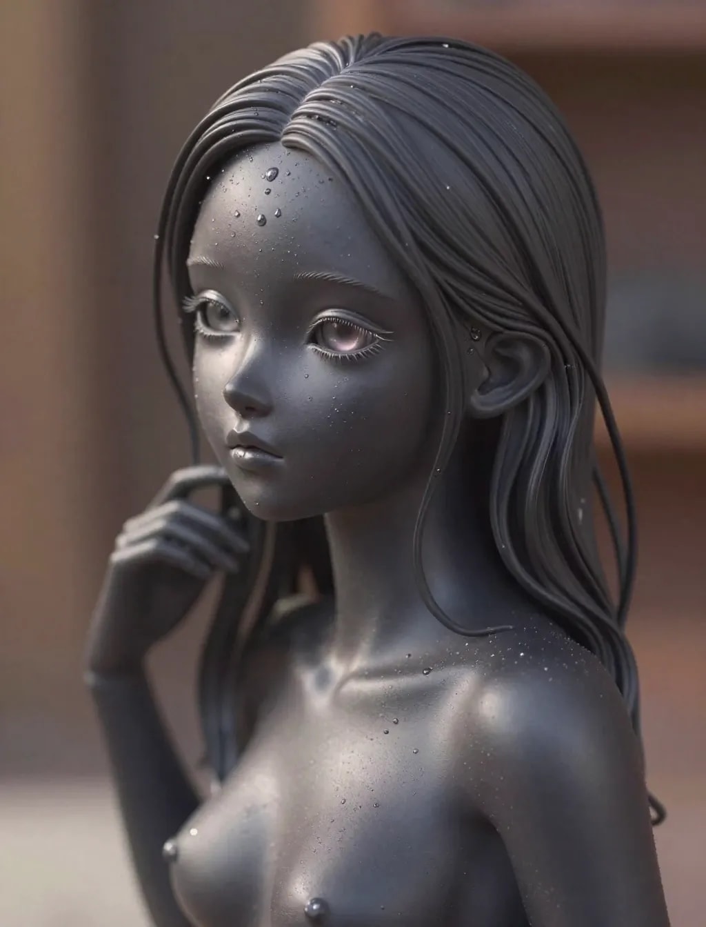 真っ黒ドール
