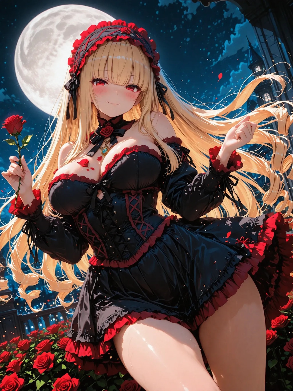 薔薇にはトゲがあるんです✨