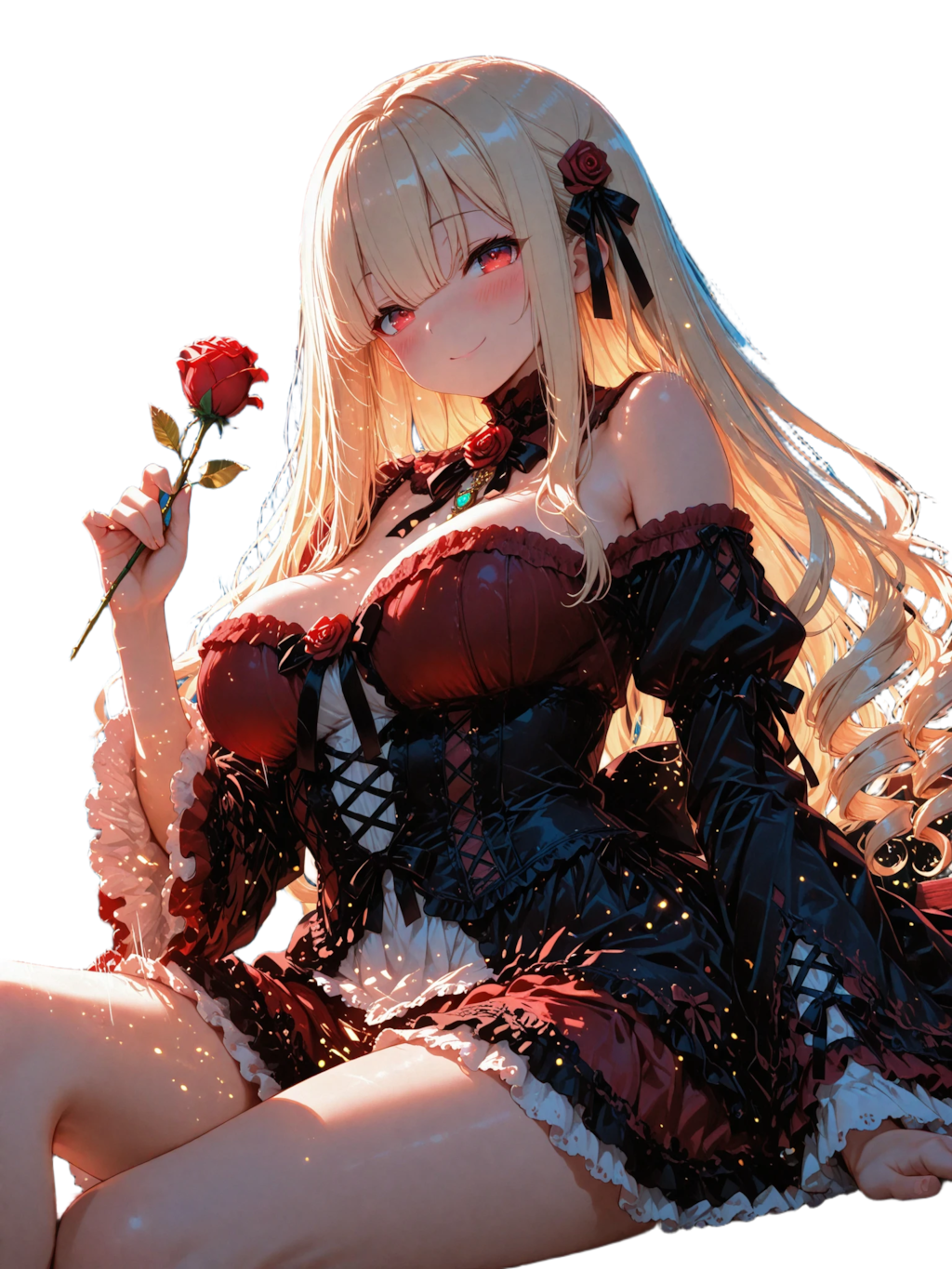 薔薇にはトゲがあるんです✨