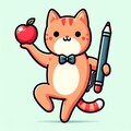 🍎猫が足し算をします🖊️ 4枚目