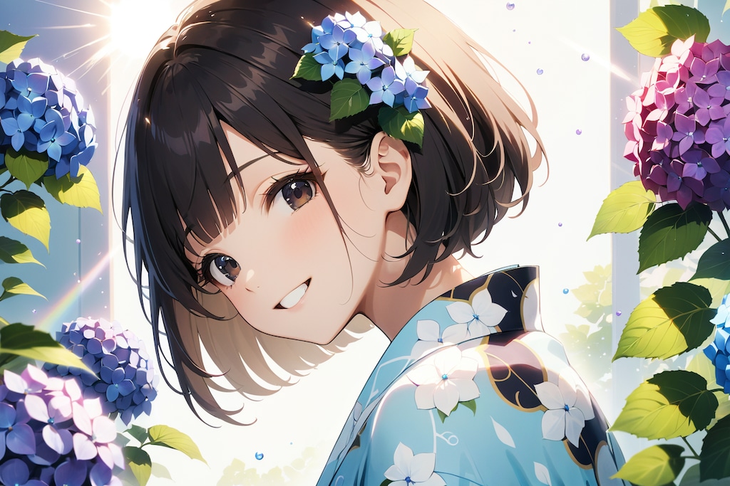 紫陽花