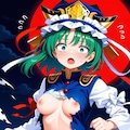 四季映姫ヤマザナドゥ　服ビリ 5枚目