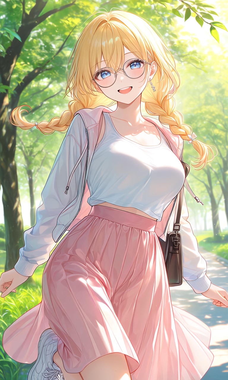 春衣装のナオ　1 | の人気AIイラスト・グラビア