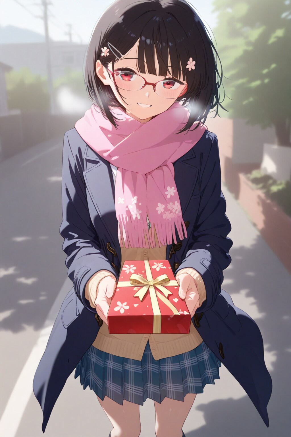 ばれんたいんなメガネちゃん🍫👓✨ | の人気AIイラスト・グラビア