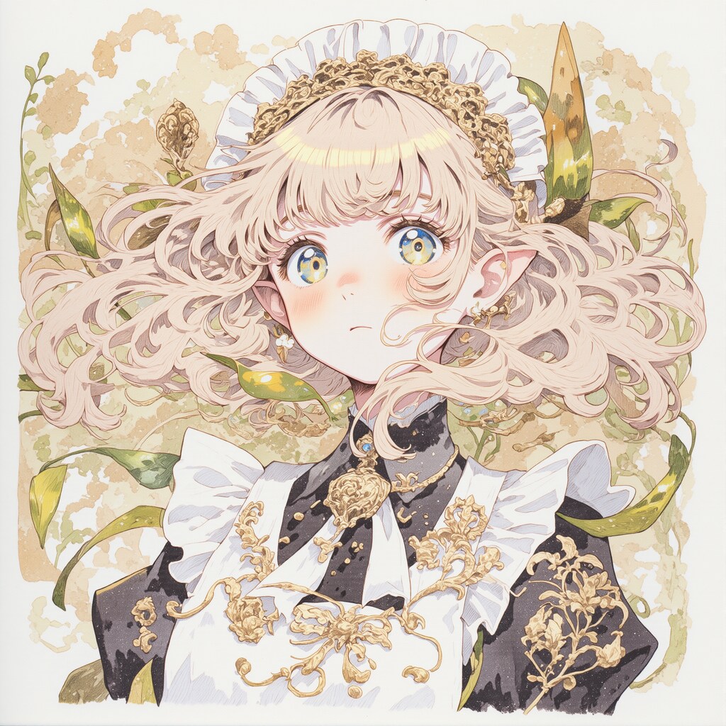 エルフとメイド