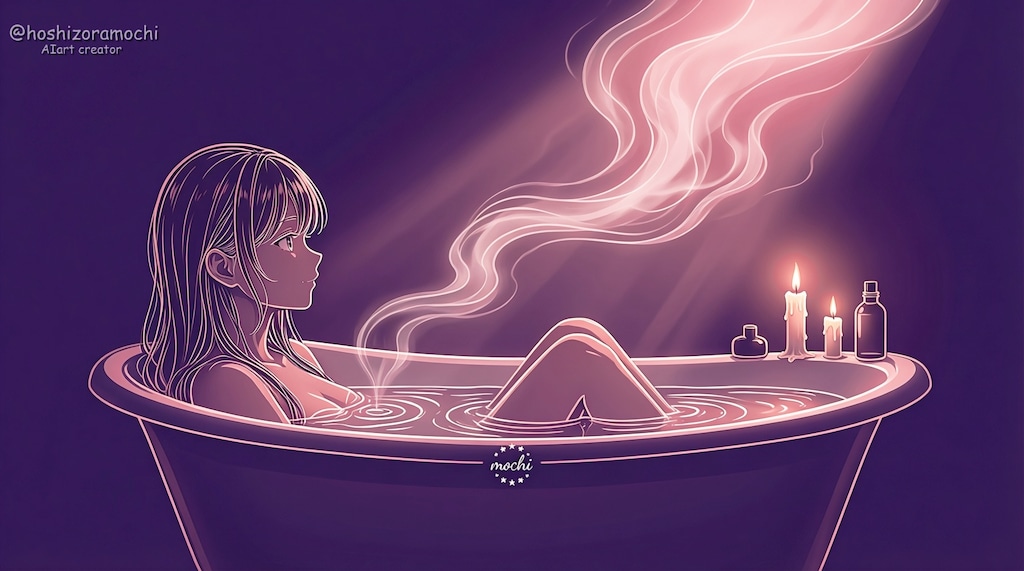 自分を労る時間は、心の防火壁🛁💜