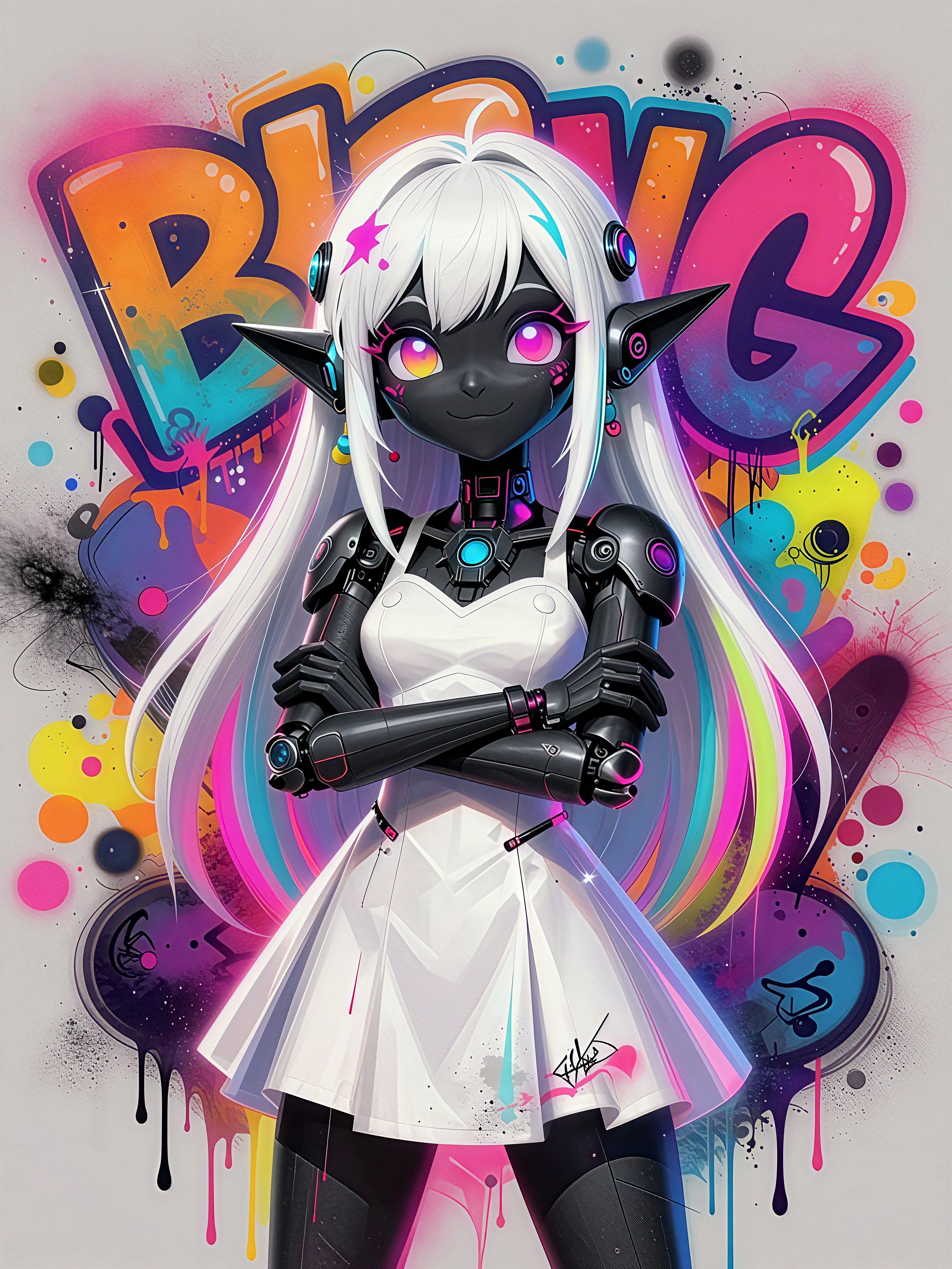 メカ娘4254号 | の人気AIイラスト・グラビア