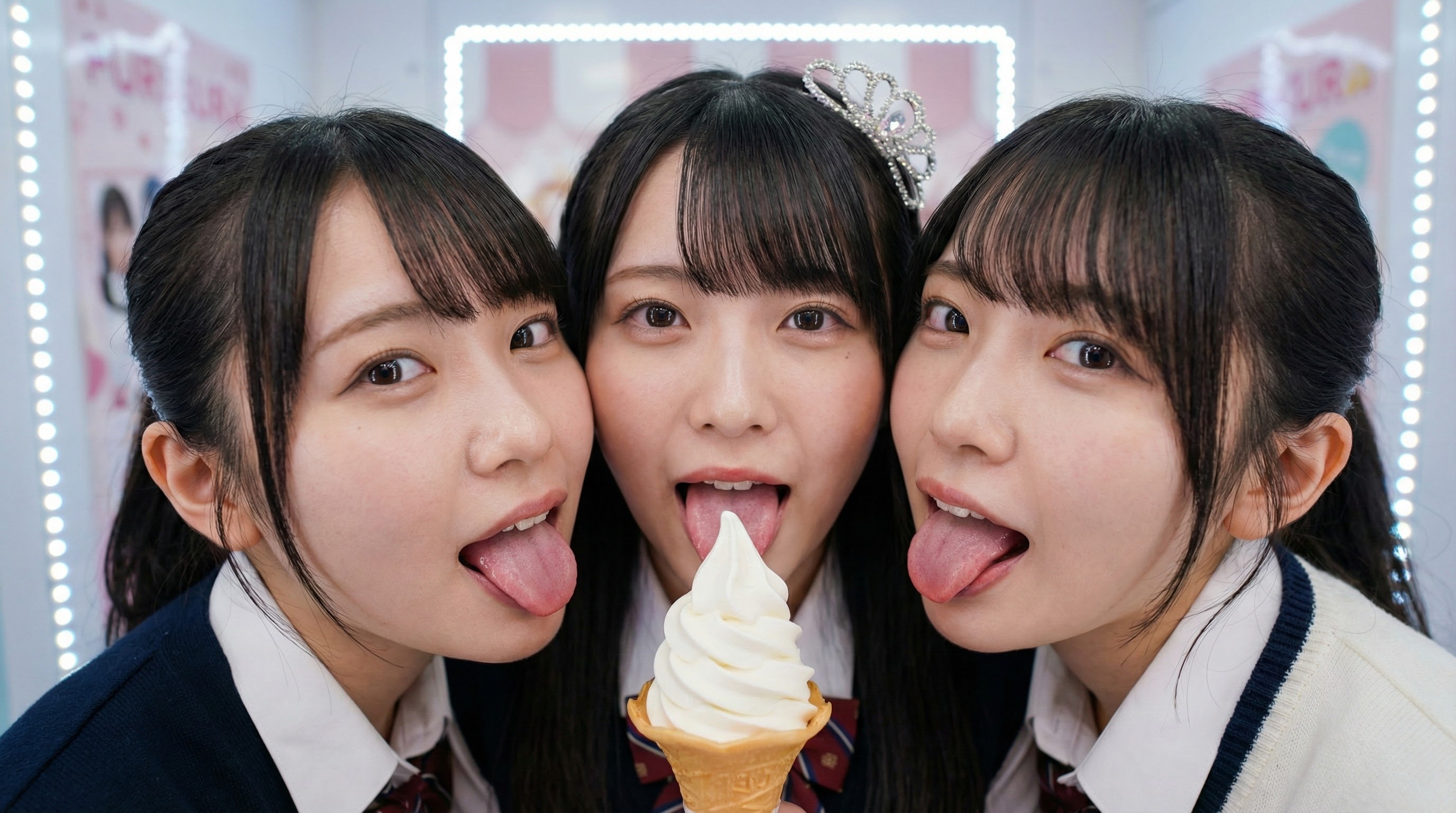 悪いコあつまれ。〜舌出し制服美少女〜【AI写真集】 Vol.2⑤