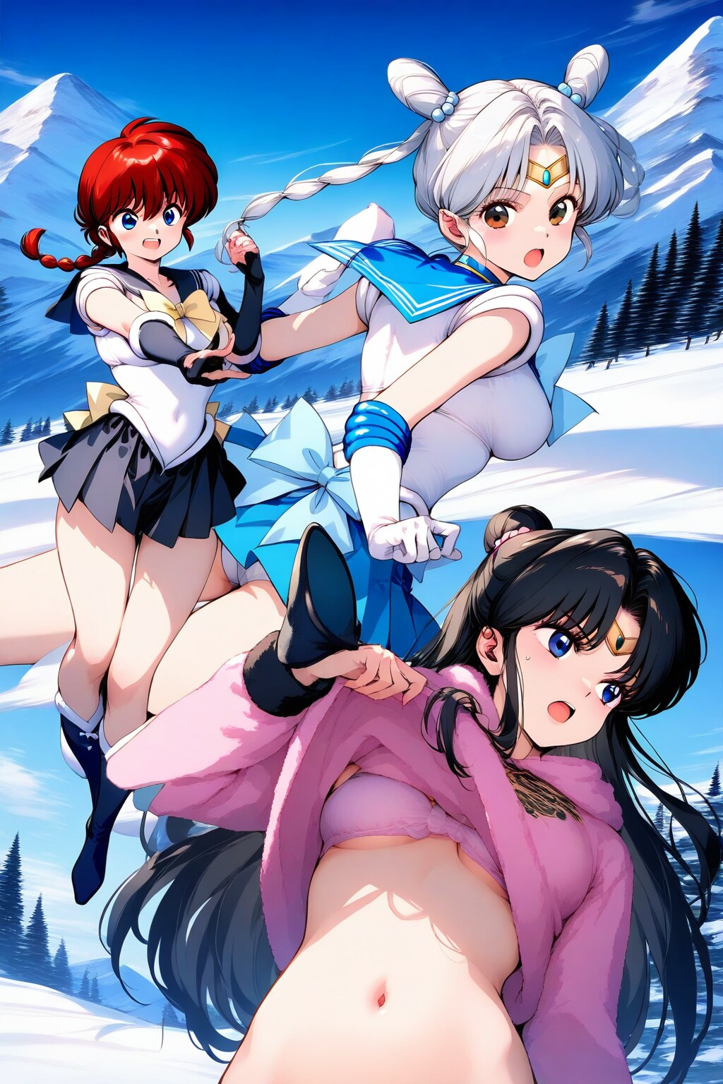 雪女と遊ぶ火野家