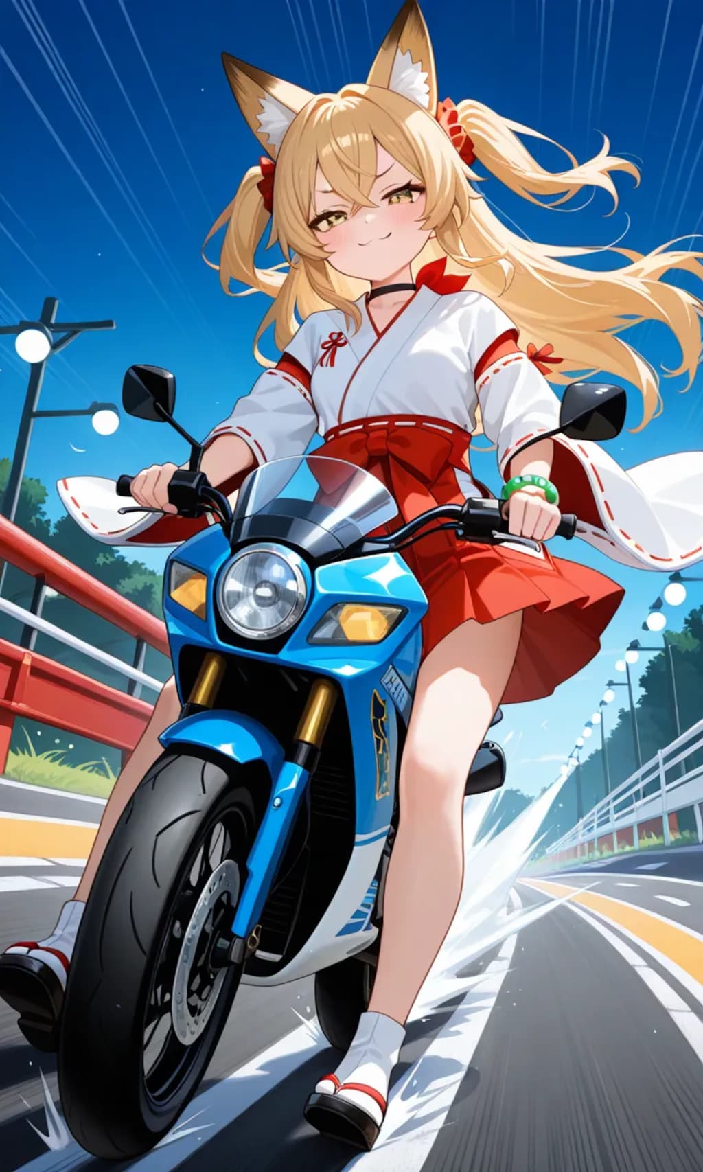 そこのバイク止まりなさい💢