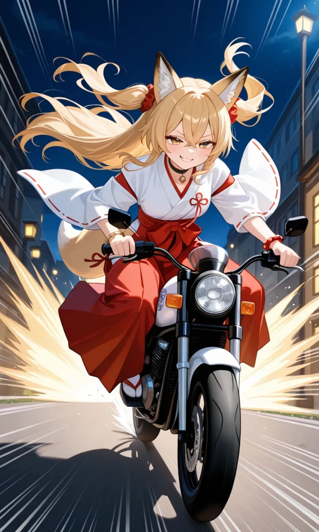 そこのバイク止まりなさい💢