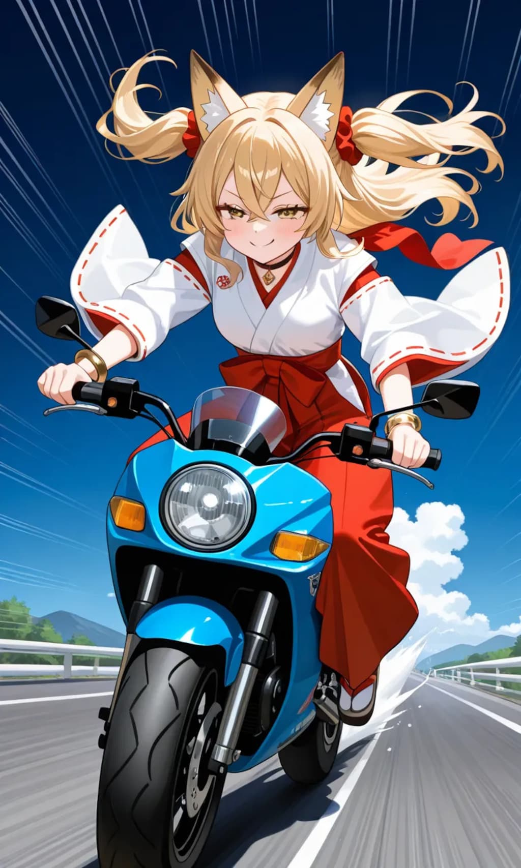 そこのバイク止まりなさい💢