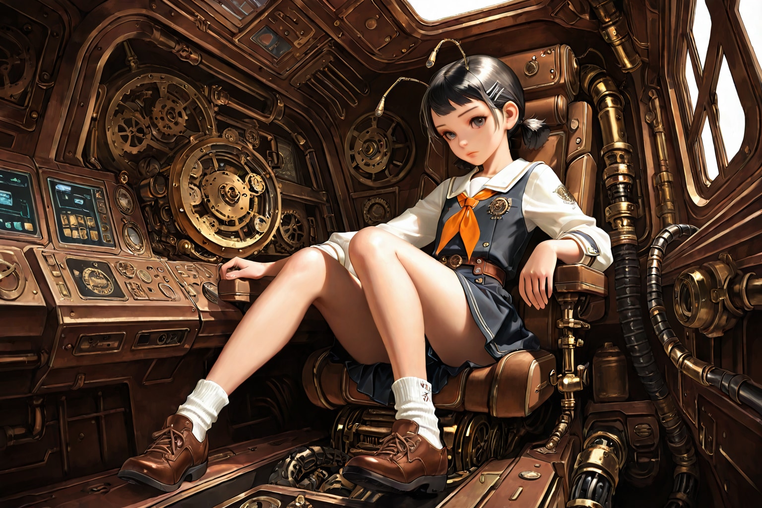 ［SAG］操縦席、1 | の人気AIイラスト・グラビア