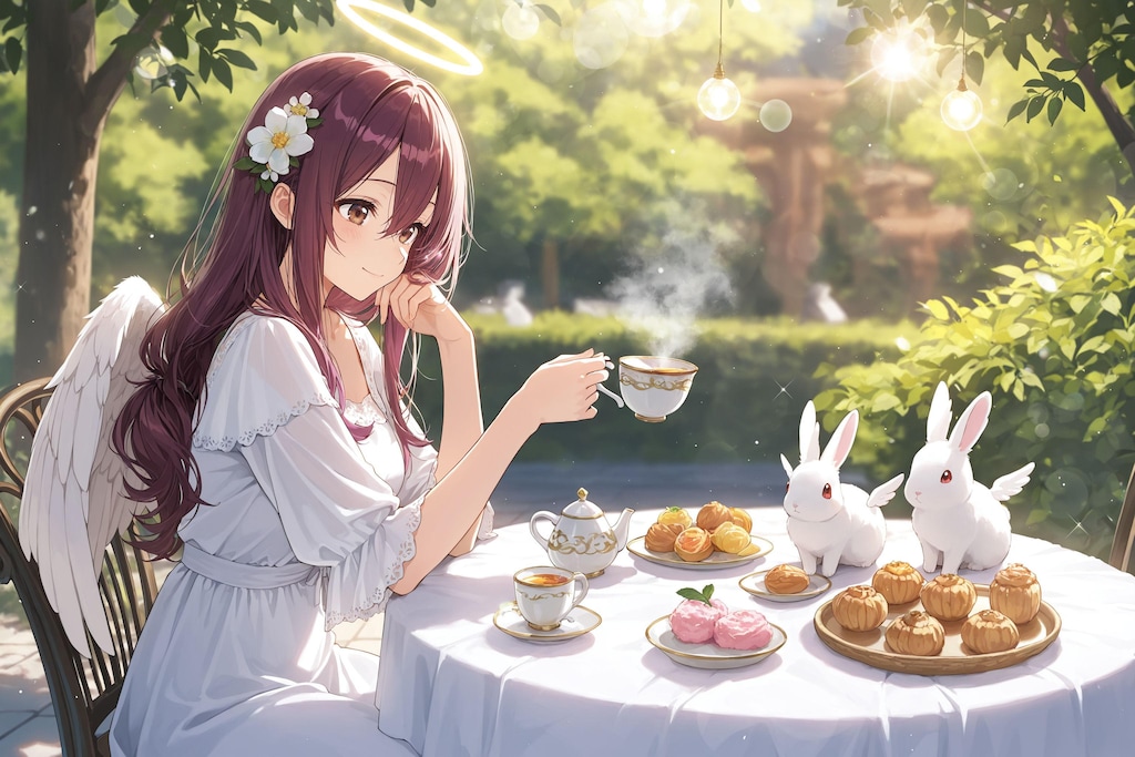 天使さんのティータイム