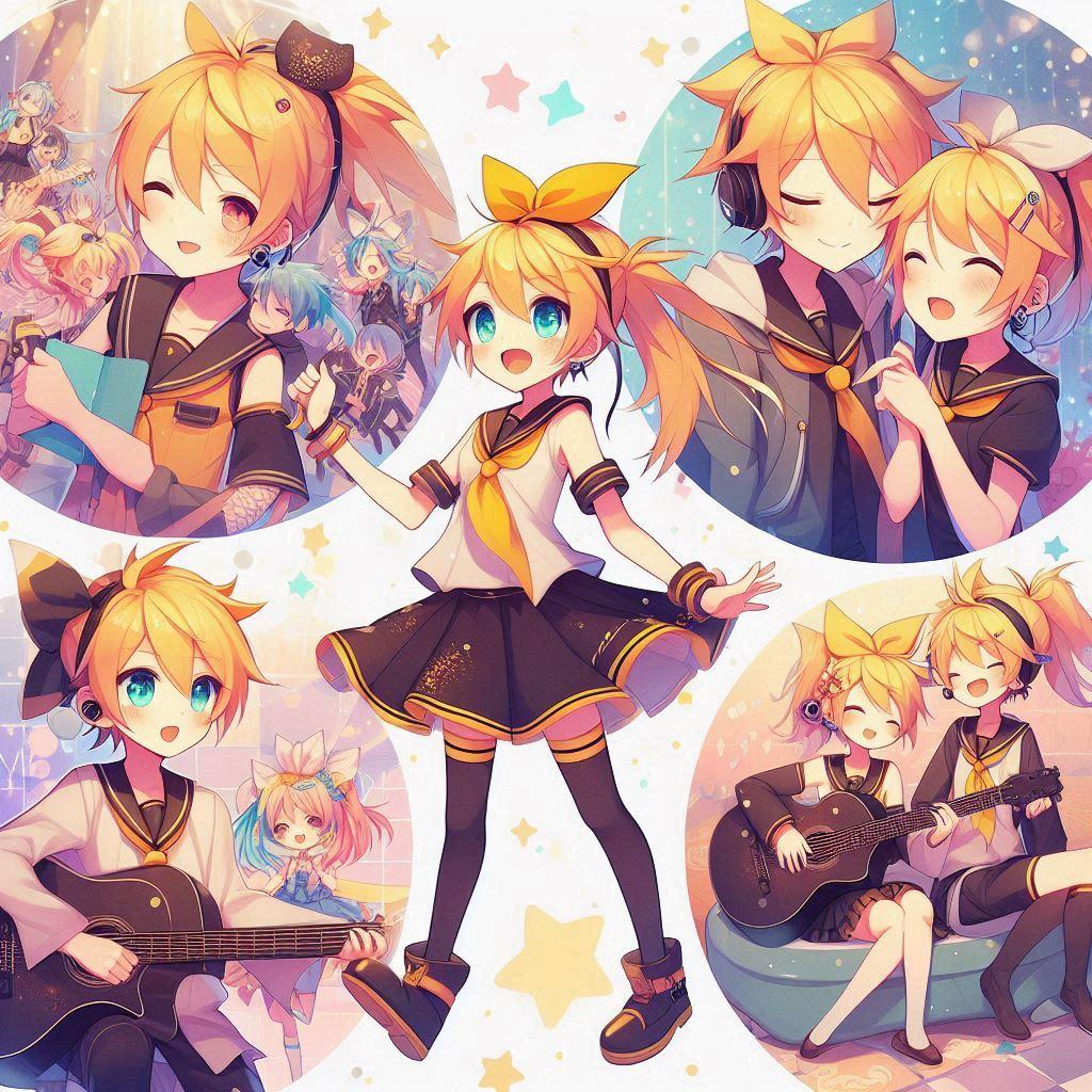 鏡音リンとレン | の人気AIイラスト・グラビア