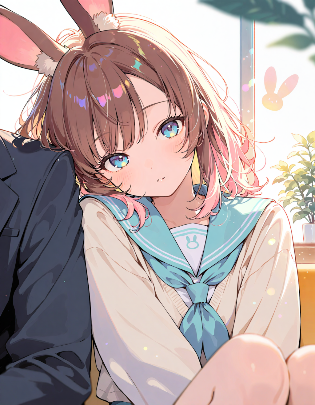 二人っきり🐇🐇🐇